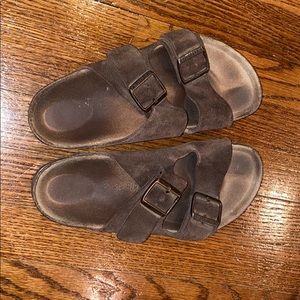 Birkenstock Arizona Sandal Brown Suede 39